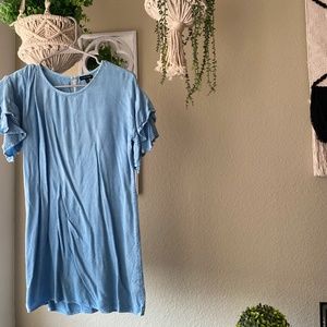 Ruffle Sleeve Dress.